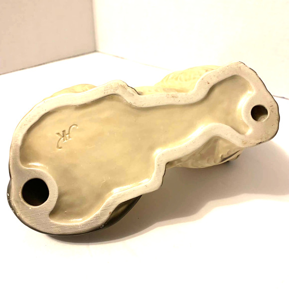 Vintage Harvey Knox Ceramic Calico Cat Blue Eyes Signed - Picture 11 of 15